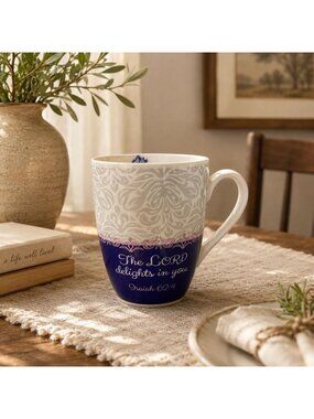 Reflections The Woman God Sees Ceramic Mug 11 Oz Inspirational Scripture NEW